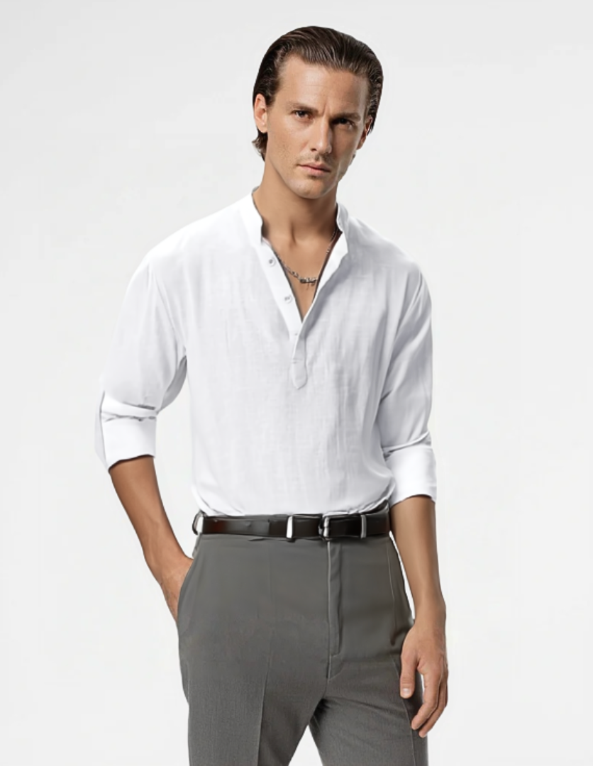 Linen Shirt – Lightweight Fabric & Relaxed Fit